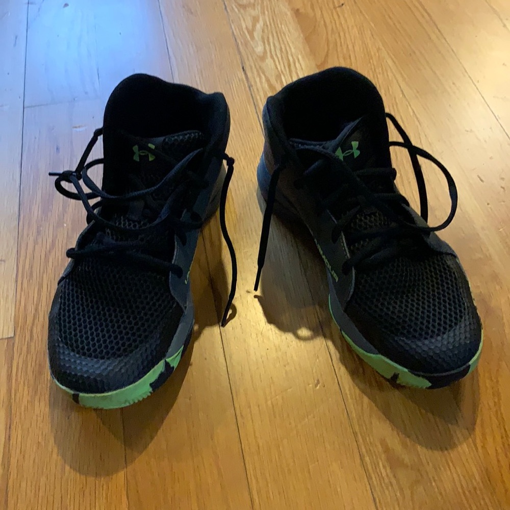 Kids under armor high tops